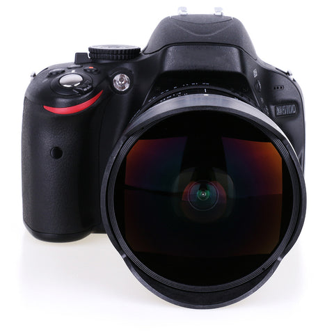 8mm F/3.5 Ultra Wide Angle Fisheye Lens for Nikon DSLR Camera