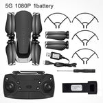 Eachine E511S GPS Dynamic Follow WIFI FPV With 1080P Camera 16mins Flight Time RC Drone Quadcopter 5G WiFi 1080P Three Batteries