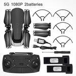 Eachine E511S GPS Dynamic Follow WIFI FPV With 1080P Camera 16mins Flight Time RC Drone Quadcopter 5G WiFi 1080P Three Batteries