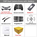 Visuo XS816 RC Drone with 50 Times Zoom WiFi FPV 4K /720P Dual Camera