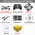 Visuo XS816 RC Drone with 50 Times Zoom WiFi FPV 4K /720P Dual Camera