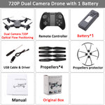 Visuo XS816 RC Drone with 50 Times Zoom WiFi FPV 4K /720P Dual Camera