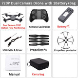 Visuo XS816 RC Drone with 50 Times Zoom WiFi FPV 4K /720P Dual Camera