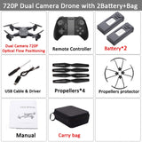 Visuo XS816 RC Drone with 50 Times Zoom WiFi FPV 4K /720P Dual Camera