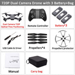 Visuo XS816 RC Drone with 50 Times Zoom WiFi FPV 4K /720P Dual Camera