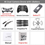 Visuo XS816 RC Drone with 50 Times Zoom WiFi FPV 4K /720P Dual Camera