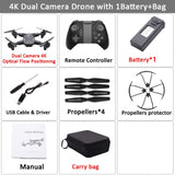 Visuo XS816 RC Drone with 50 Times Zoom WiFi FPV 4K /720P Dual Camera