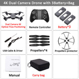 Visuo XS816 RC Drone with 50 Times Zoom WiFi FPV 4K /720P Dual Camera